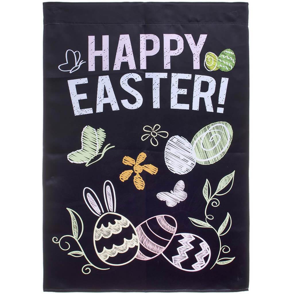 Happy Easter House Flag 28 x 40in