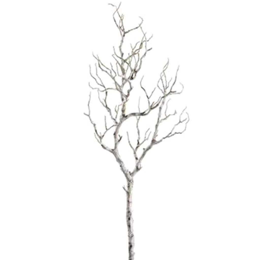 Twig Tree Branch White Washed 40in