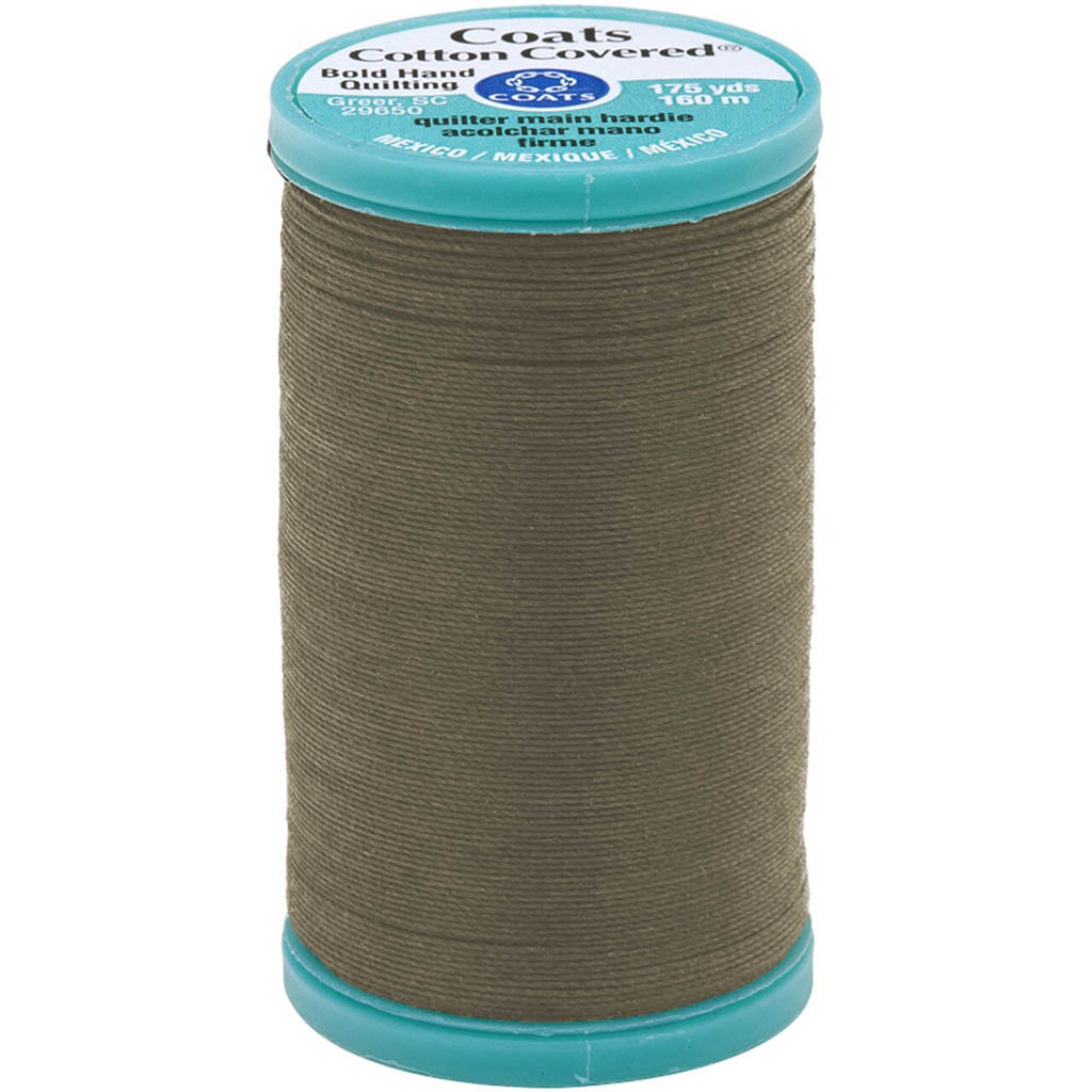 Bold Hand Quilting Thread 175yd Green Linen