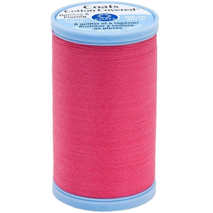 Covered Quilting & Piecing Thread 500yd Hot Pink