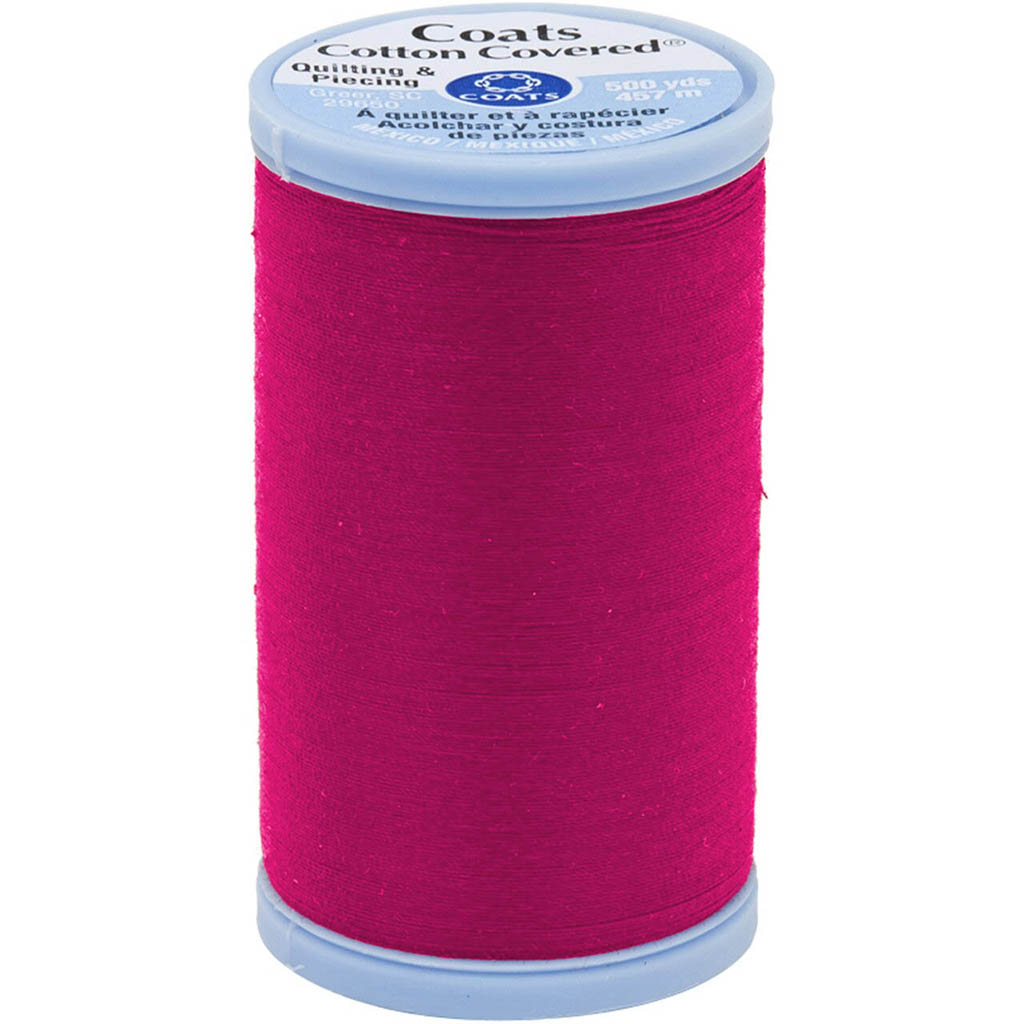 Covered Quilting &amp; Piecing Thread 500yd Red Rose