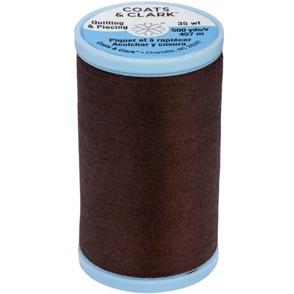 Covered Quilting &amp; Piecing Thread 500yd Chona Brown