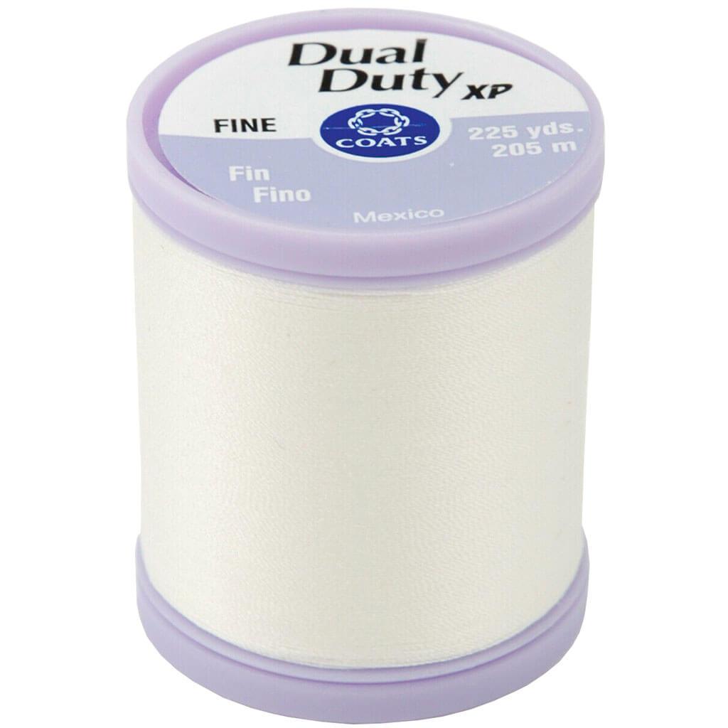 Dual Duty XP Fine Thread 225yd White