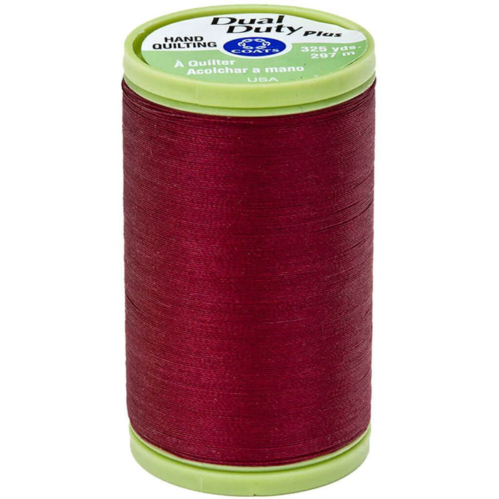 Dual Duty Plus Hand Quilting Thread 325yd Barberry Red