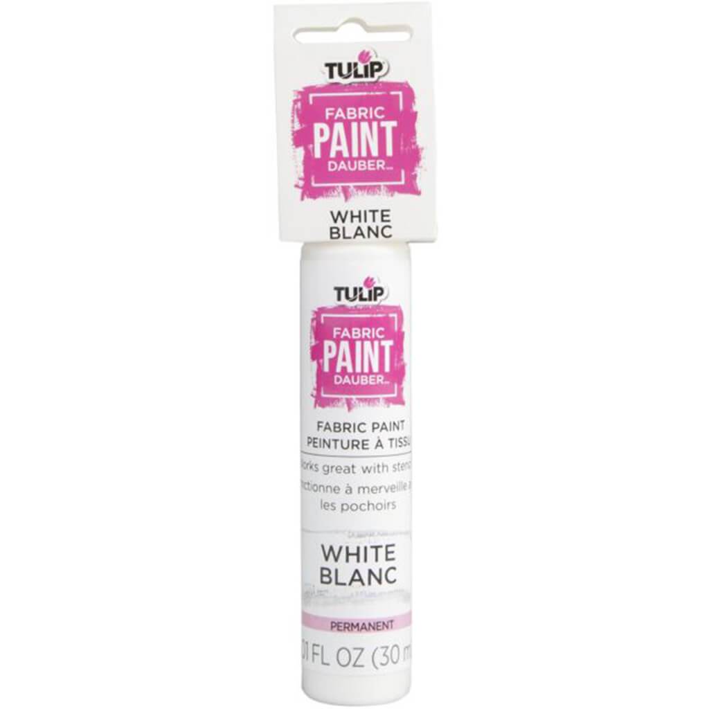 Fabric Paint Dauber 1oz White