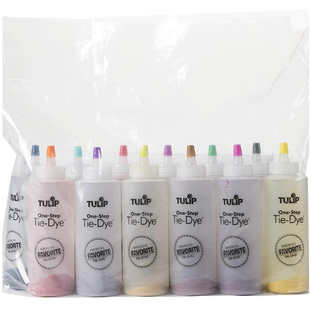 One Step Tie Dye Kit 12pc Rainbow