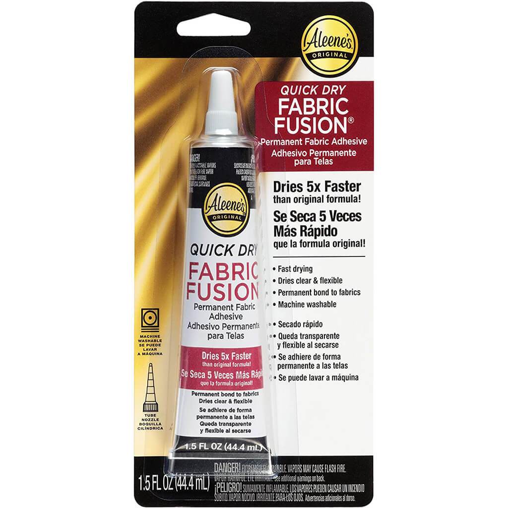 Quick Dry Fusion Fabric Adhesive 1.5oz