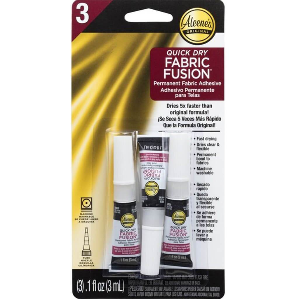 Quick Dry Fabric Fusion 3pk