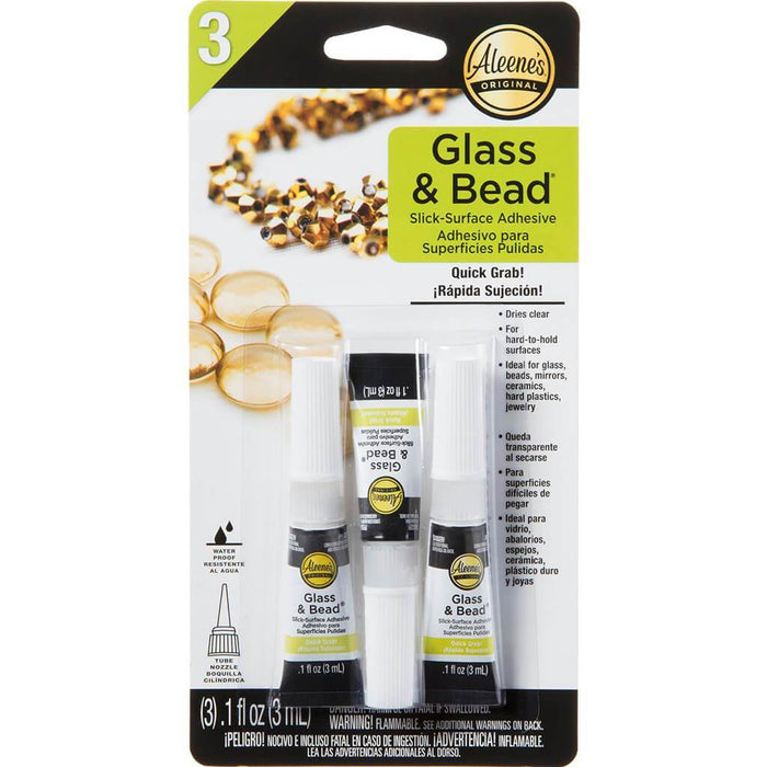Glass & Bead Glue 3pk