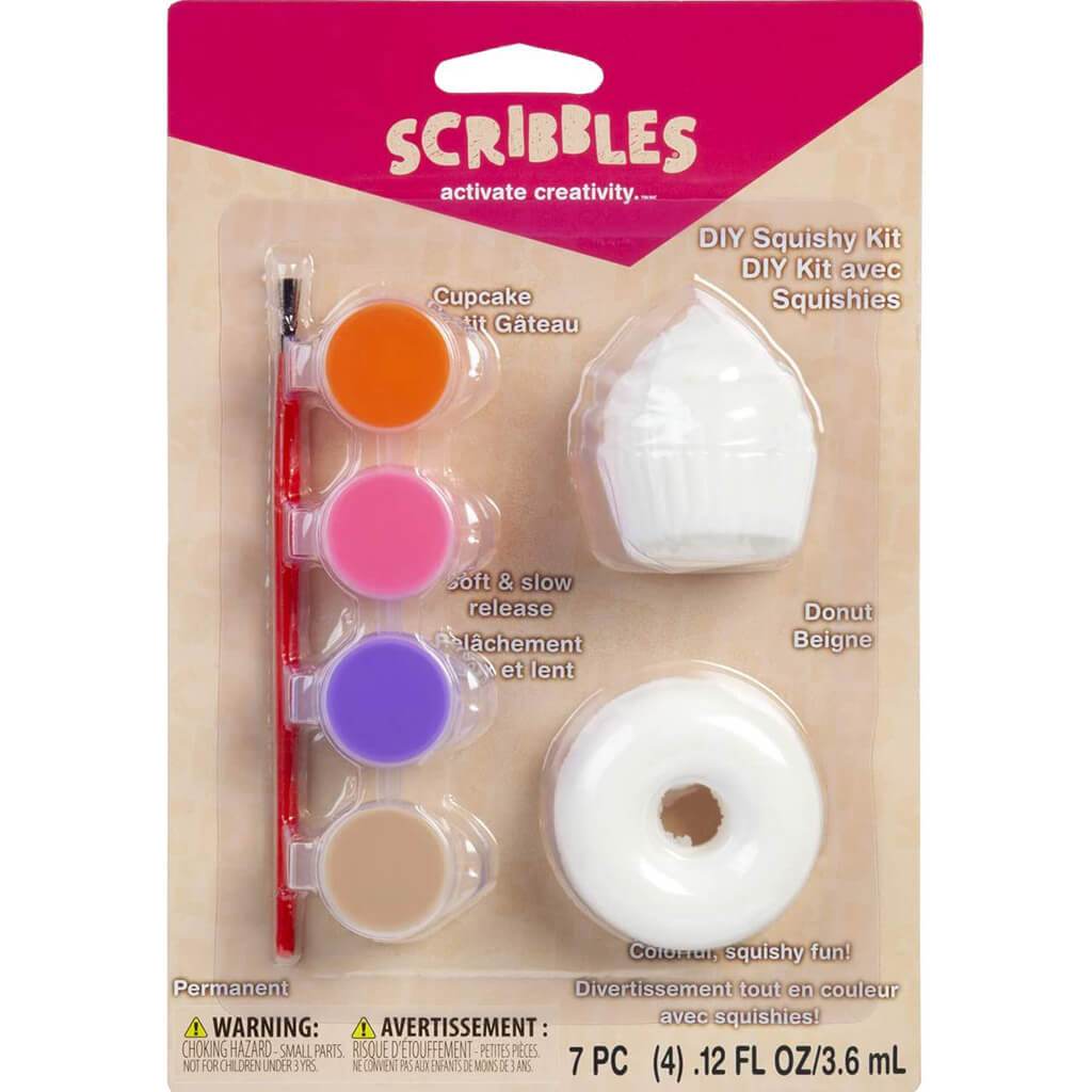 Scribbles Diy Squishy Kit Cupcak And Donut