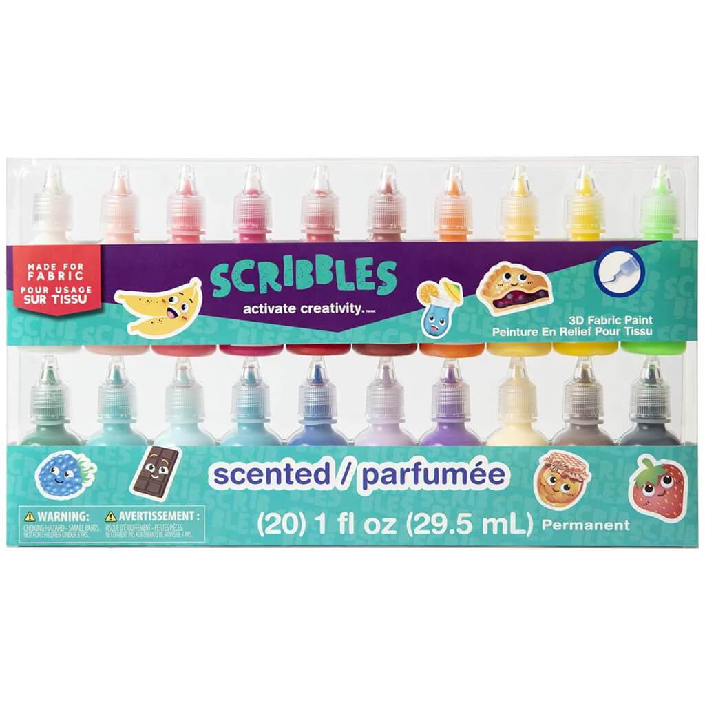 Scribbles Scented 20pk