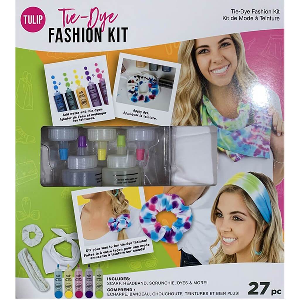 Tie Dye Fashion Kit 27pc Hair Accessory