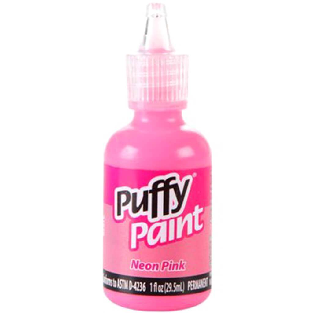 Puffy 3D Paint 1oz Neon Orange