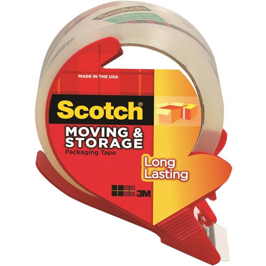 Packaging Tape Polypropylene Backing 38.2yd x 1.88in Clear