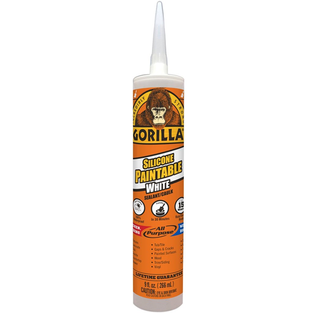 Paintable Silicone Sealant 9oz White