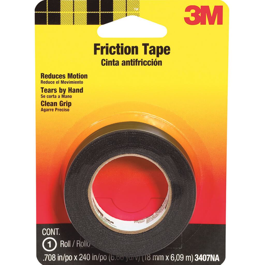 Friction Tape 20ft x  3/4in Black