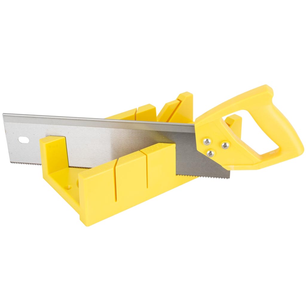 Mitre Box with Saw Plastic