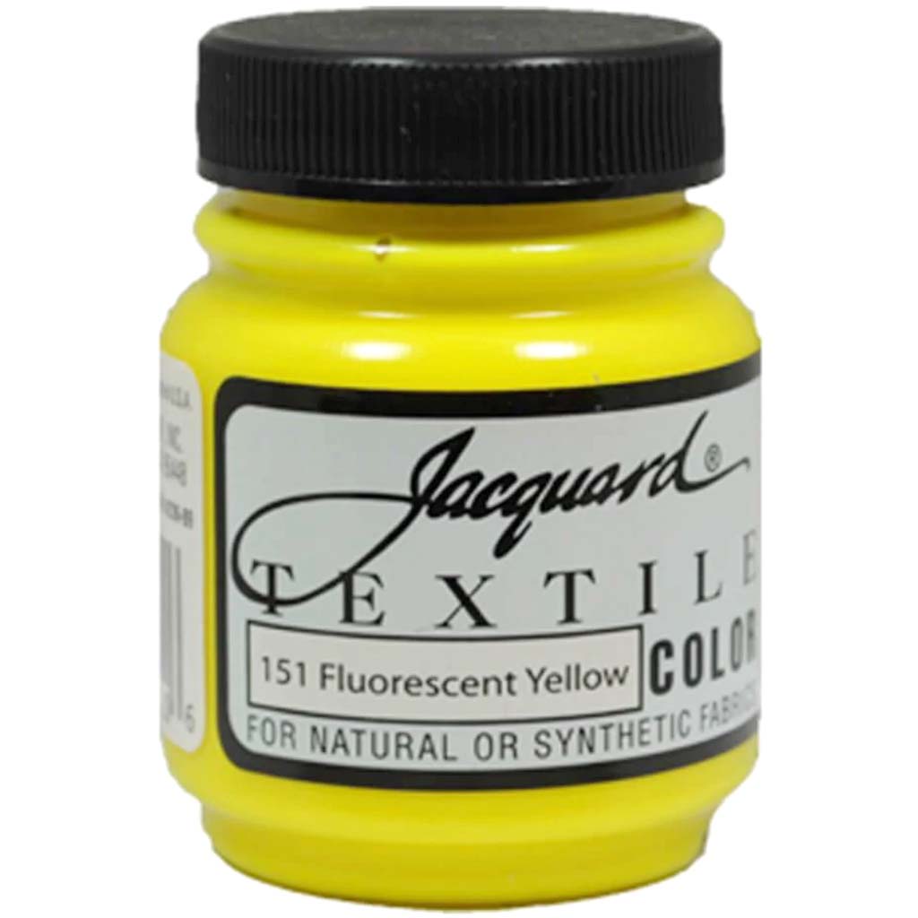 TEXTILE COLOR FABRIC PAINT FLUORESCENT 2.25OZ