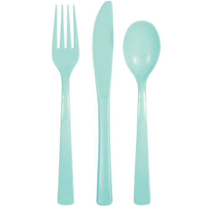 Mint Solid Assorted Plastic Cutlery Box, 18ct