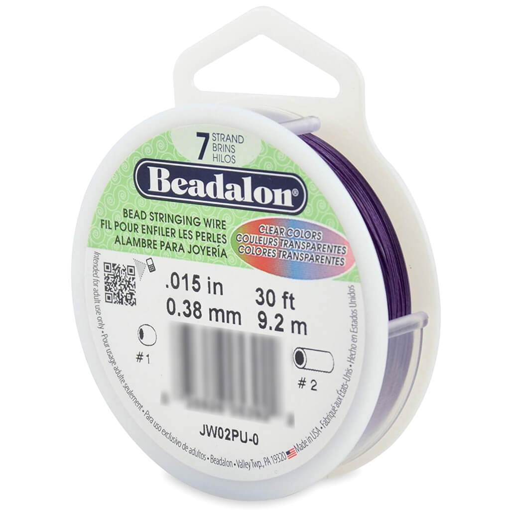 Beadalon 7 Strand Wire .015in 30 Feet