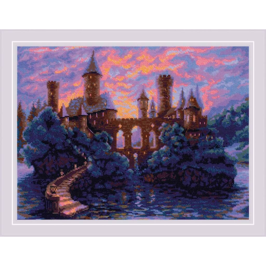 Counted Cross Stitch Kit 15.75in x 11.75in Castle