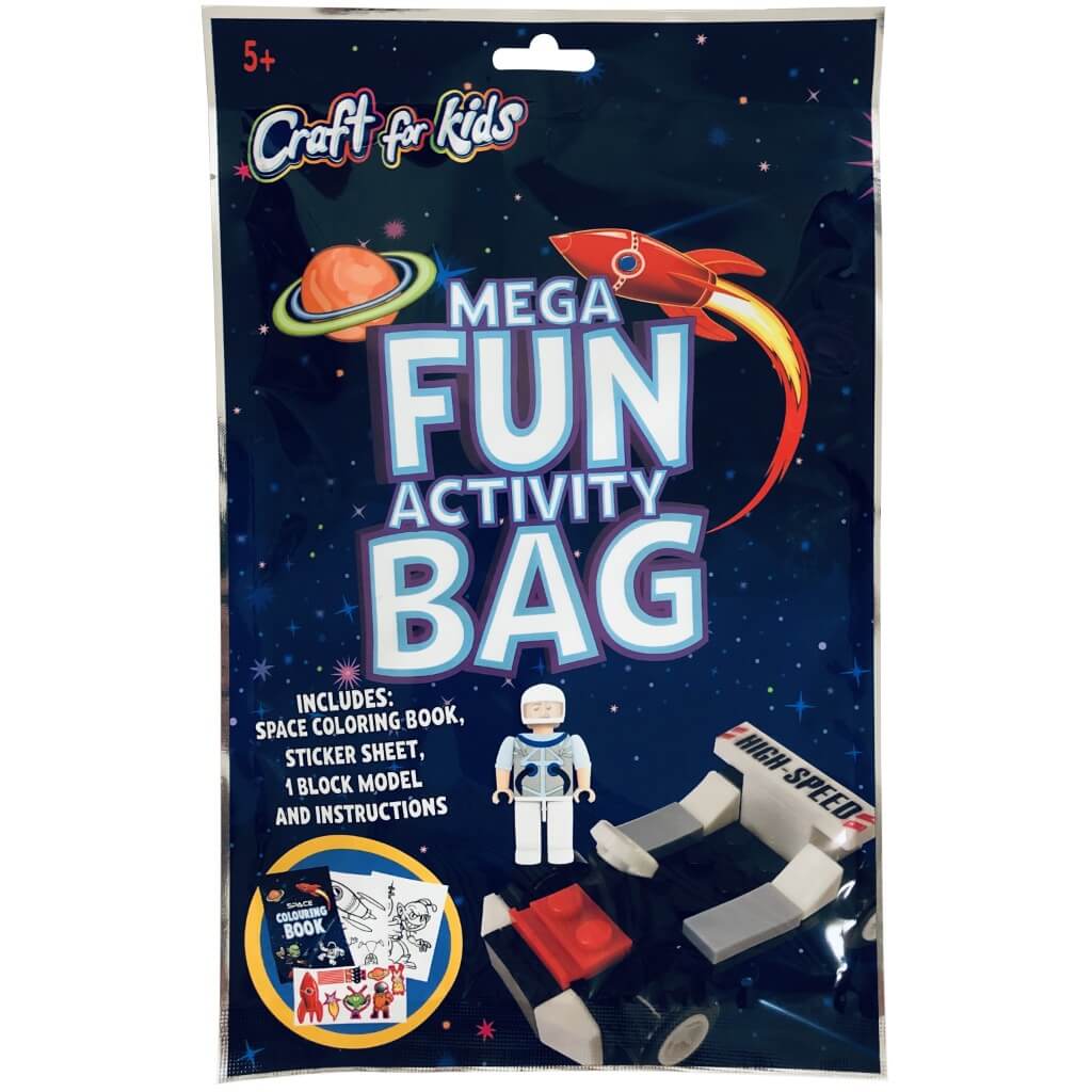 Craft For Kids Activity Bag Blue