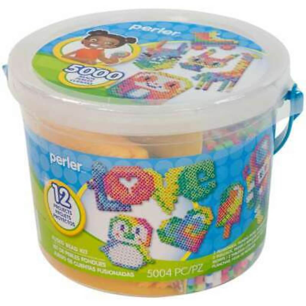 Perler Fused Bead Kit Bucket Small Tie Dye