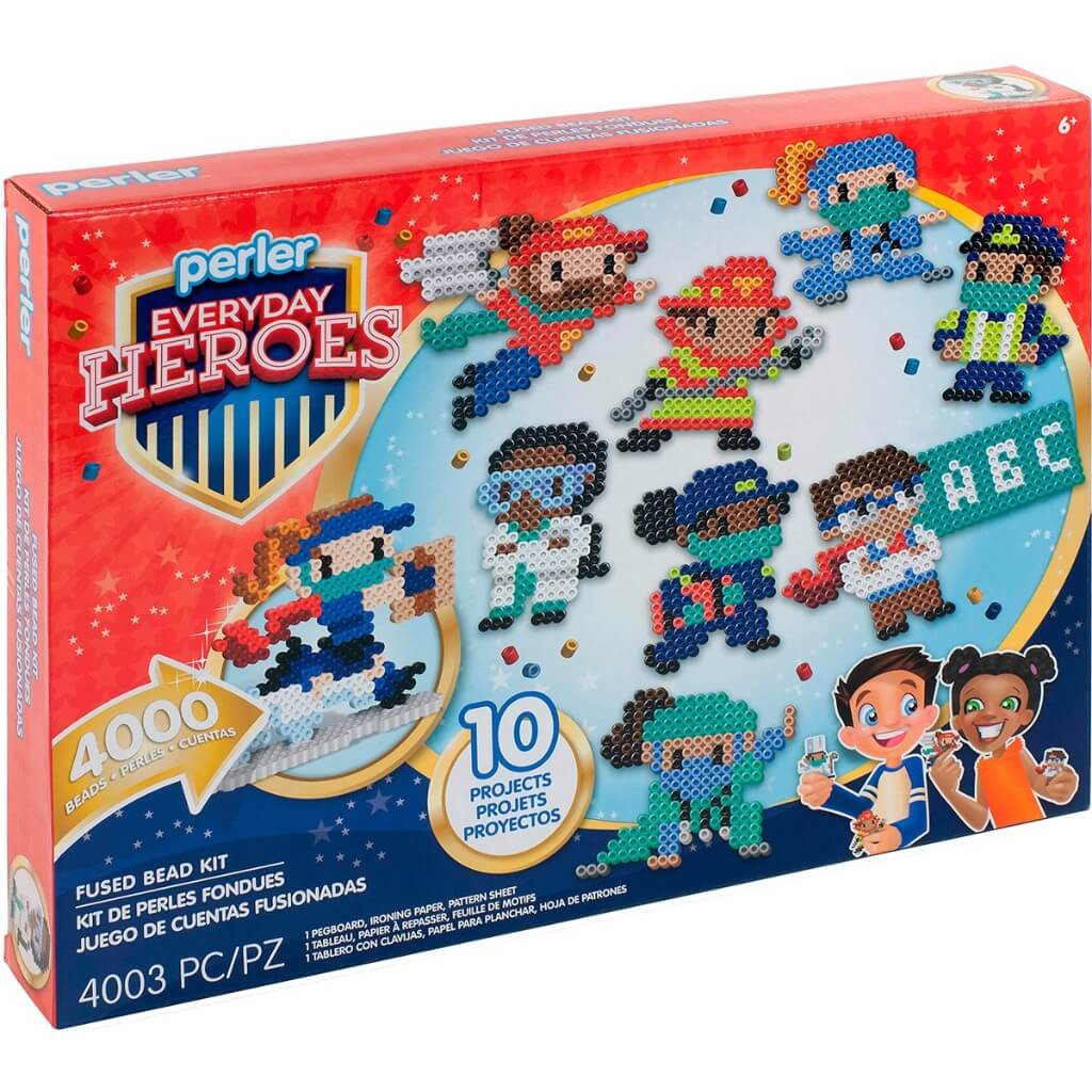 Perler Deluxe Box Kit Everyday Heroes