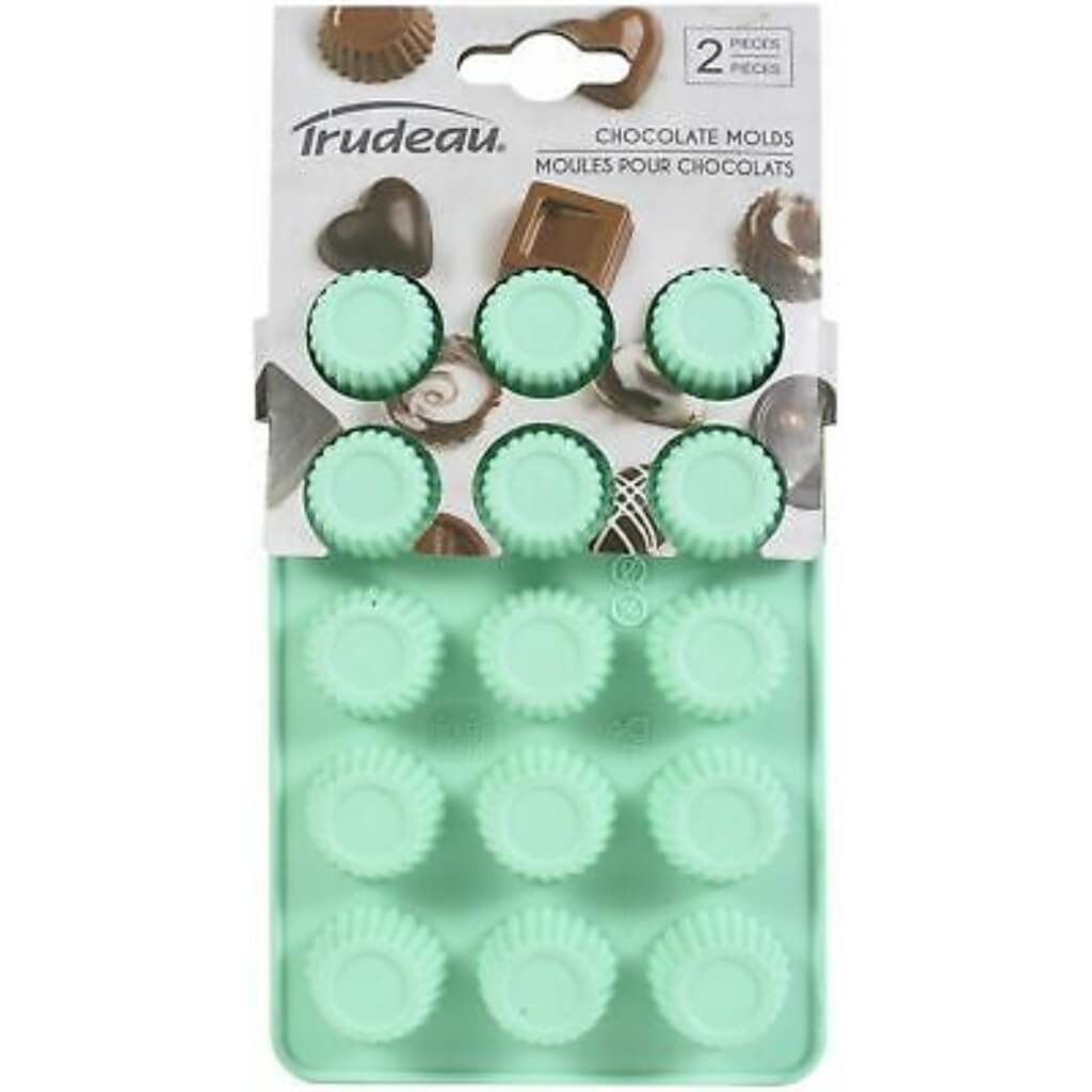 Silicone Mold 2pk Cupcake