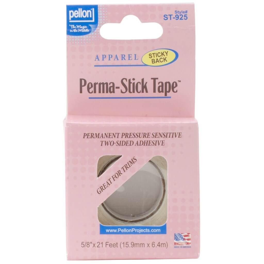 Pellon Perma Stick Tape 5/8in x 21ft Clear