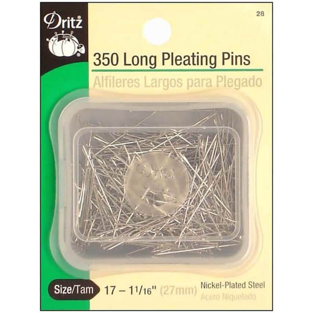 Long Pleating Pins Size 17