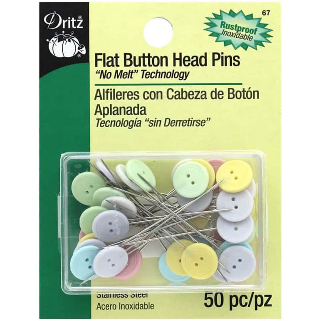 Flat Button Head Pins