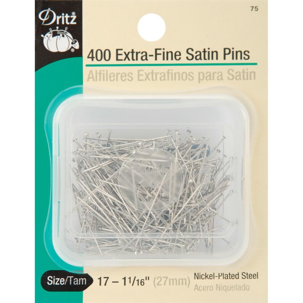 Extra Fine Satin Pins Size 17