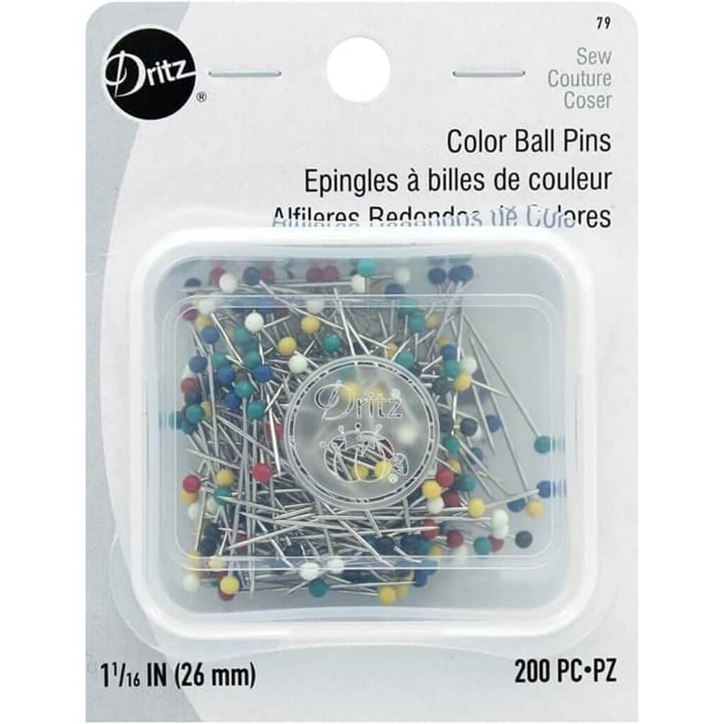 Color Ball Pins Size 17