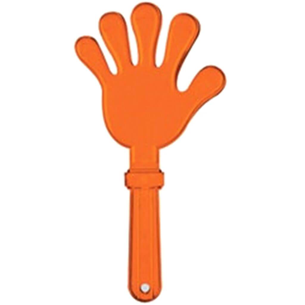 Orange and Black Giant Hand Clapper