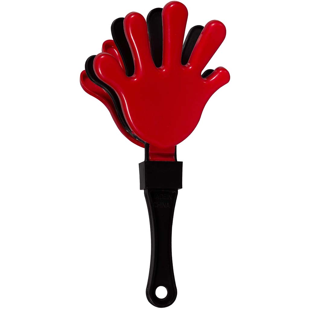 Giant Hand Clapper Red and Black