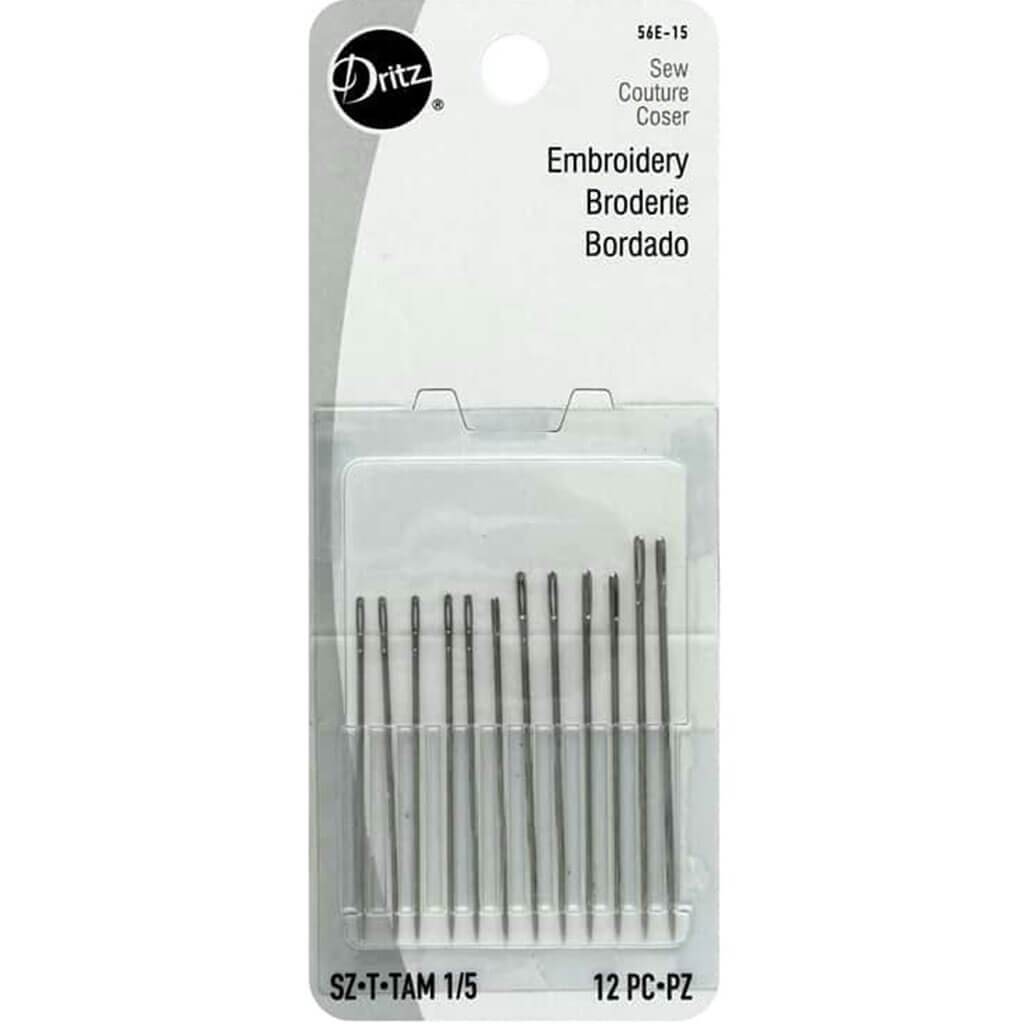 Embroidery Hand Needles Size 1/5