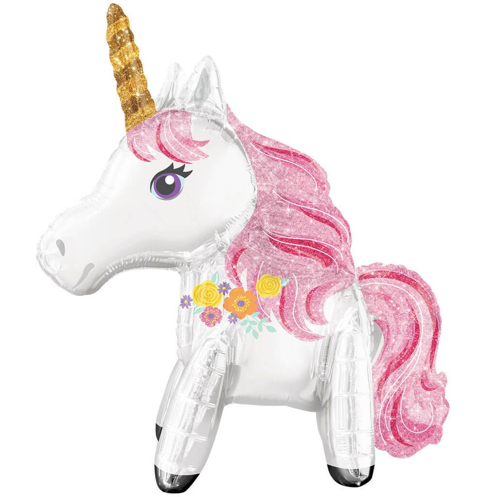 Magical Unicorn Foil Balloon, 25in