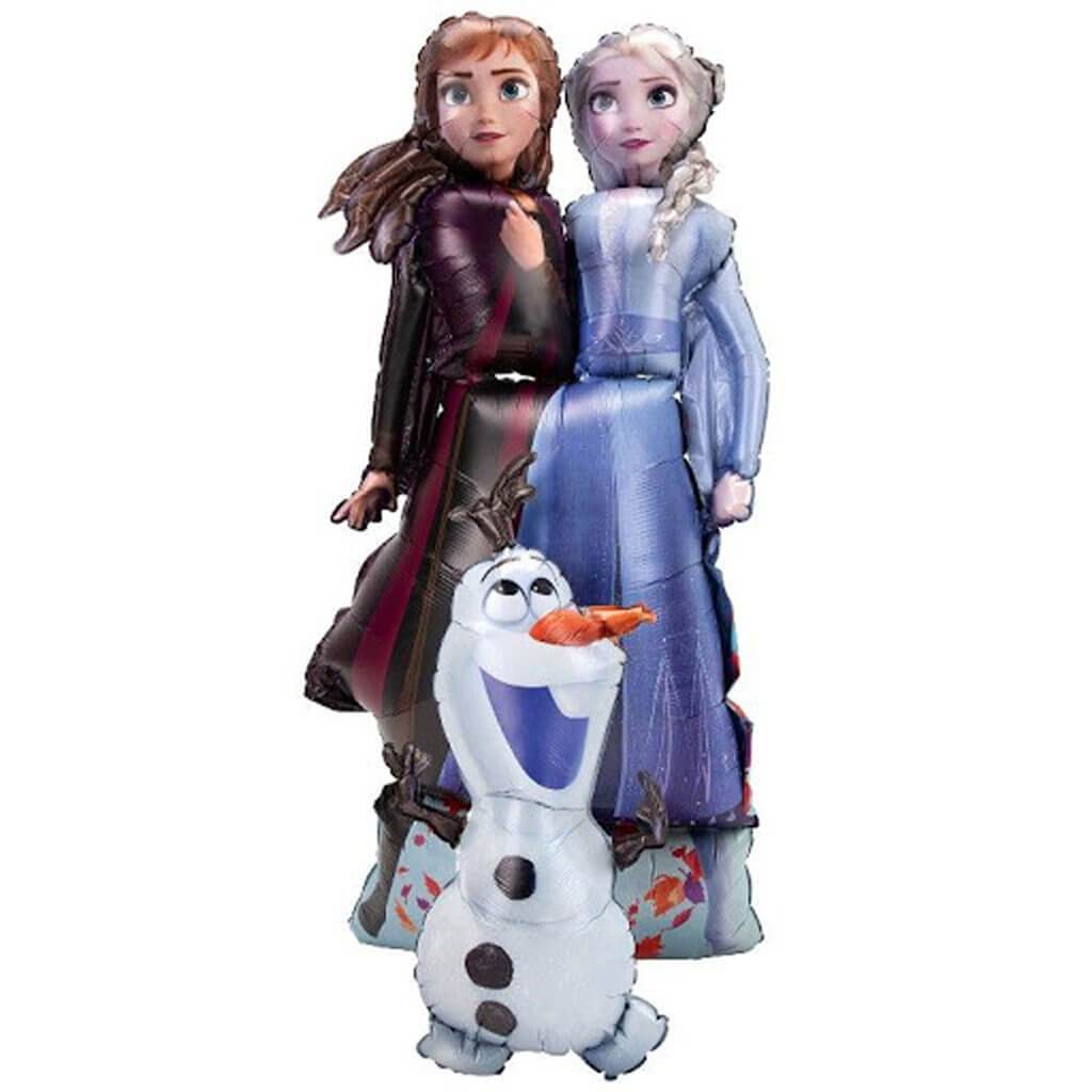 Elsa Anna Olaf Airwalker Foil Balloon