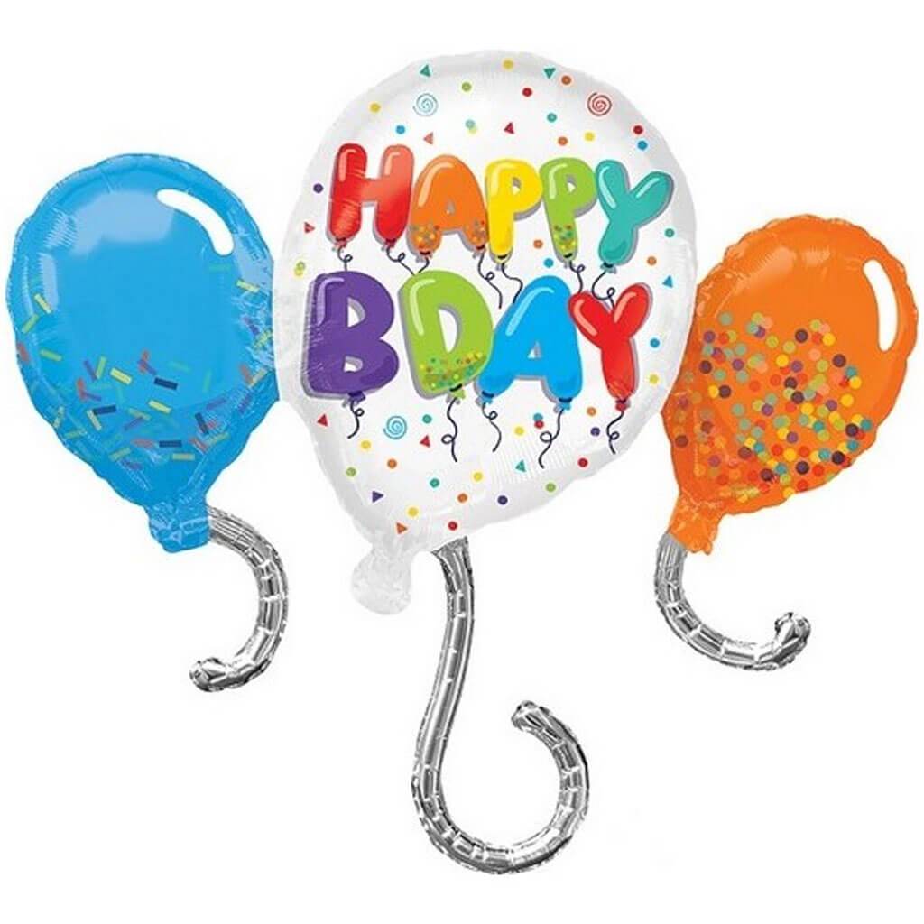 Birthday Celebration Super Shape Foil Balloon