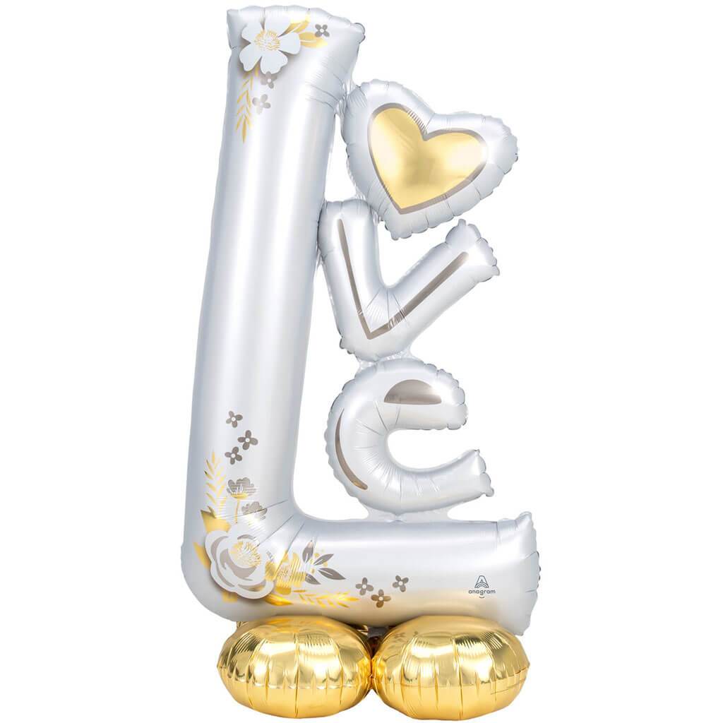 Love Wedding Airloonz Foil Balloon, 58in