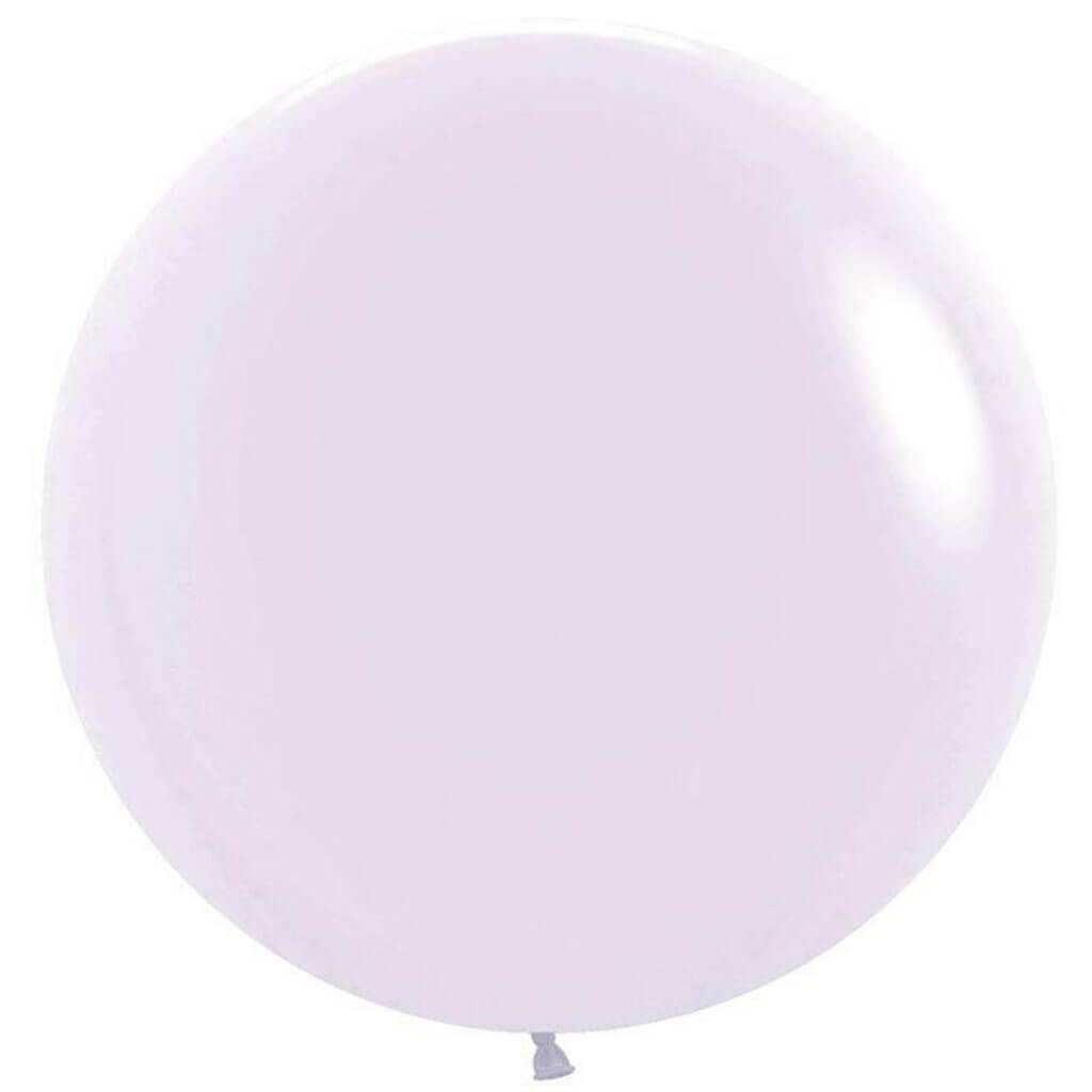 Pastel Matte Lilac Latex Balloon, 24in