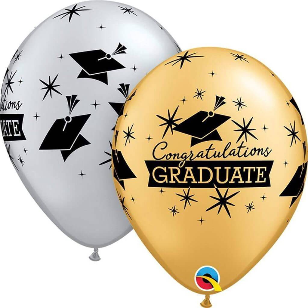 Congratulations Graduate Latex Balloon, 11in