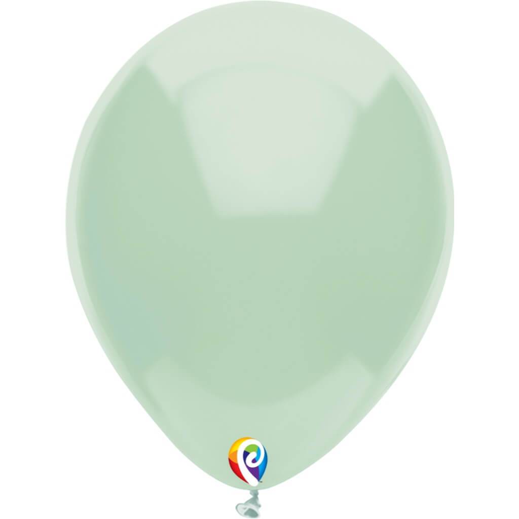 Latex Balloon Plain Mint Green, 12in