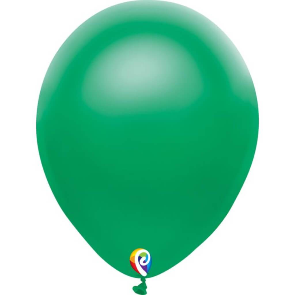 Latex Balloon Plain Pearl Green, 12in