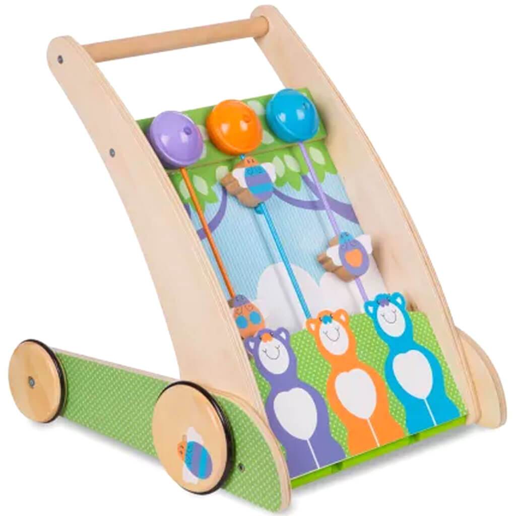 First Play Ring &amp; Ding Forest Friends Push Toy