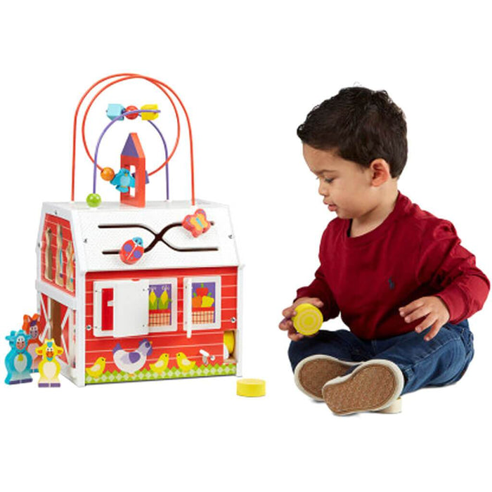 First Play Slide, Sort & Roll Activity Barn