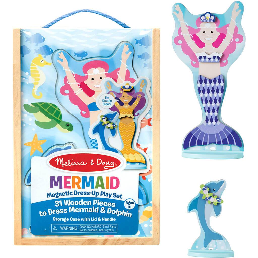 Mermaid Magnetic Dress-Up Play Set