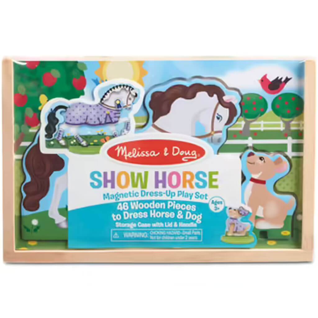 Show Horse Magnetic Dress-Up Play Set