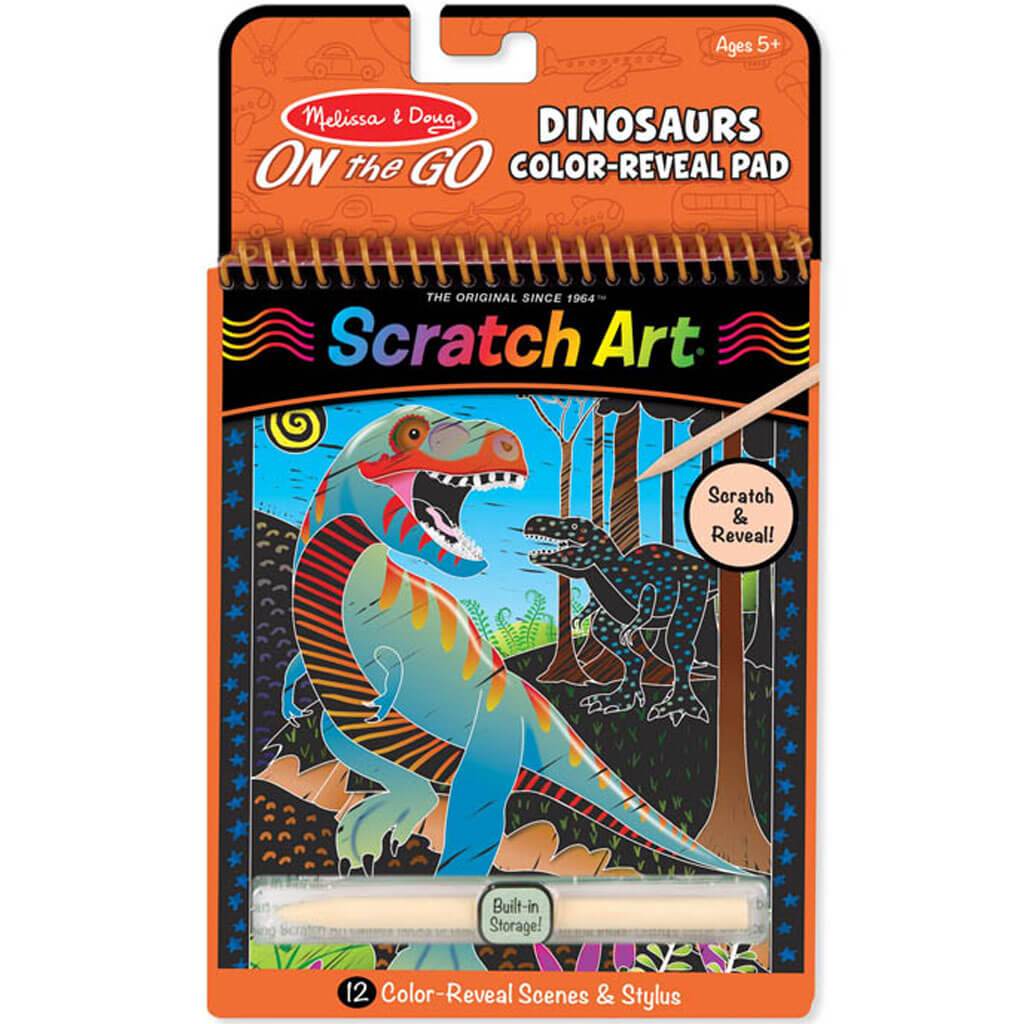 Scratch Art - Dinosaur